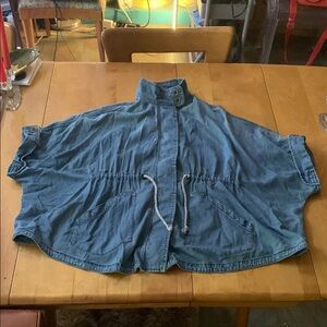 Anthropologie Pilcro kimono style denim jacket size 1x/2x